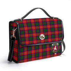 Roxburgh District Tartan Crest Satchel Bag