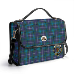 Sandilands Tartan Crest Satchel Bag