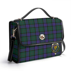 Sinclair Hunting Modern Tartan Crest Satchel Bag