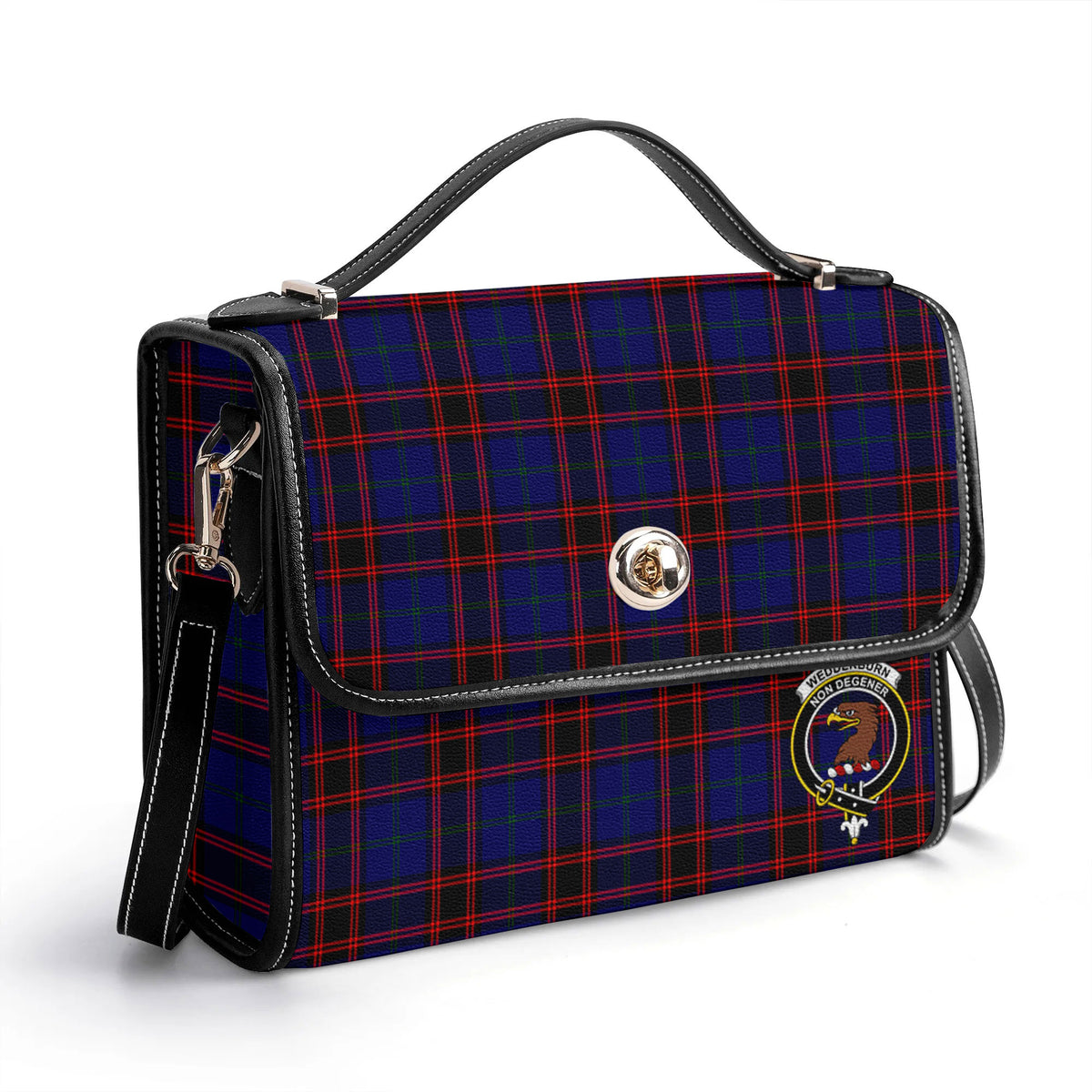 Wedderburn Tartan Crest Satchel Bag