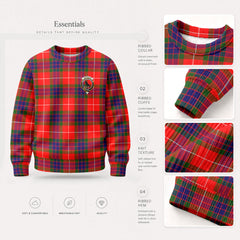 Abernathy Tartan Crest Sweater