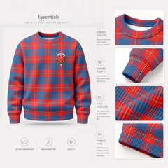 Blane Tartan Crest Sweater