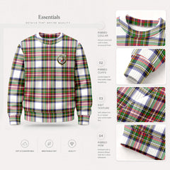 Dennistoun Tartan Crest Sweater
