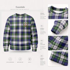 Gordon Dress Modern Tartan Crest Sweater