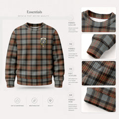 Gunn Weathered Tartan Crest Sweater