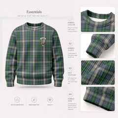 MacDowall Tartan Crest Sweater