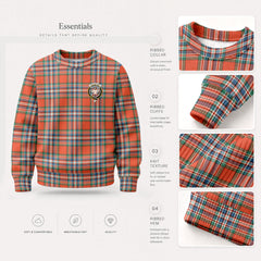 MacFarlane Ancient Tartan Crest Sweater