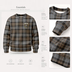 MacKay Weathered Tartan Crest Sweater