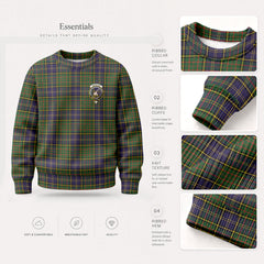 MacMillan Hunting Modern Tartan Crest Sweater
