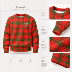MacQuarrie Tartan Crest Sweater