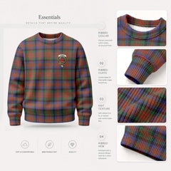McDuff Hunting Modern Tartan Crest Sweater