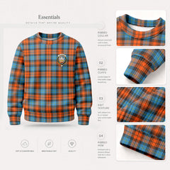 McLachlan Ancient Tartan Crest Sweater