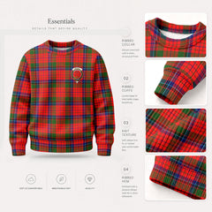 McNicol (of Scorrybreac) Tartan Crest Sweater