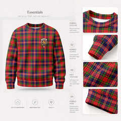 McPherson Modern Tartan Crest Sweater