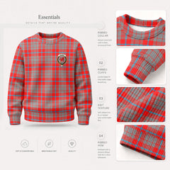 Moubray Tartan Crest Sweater