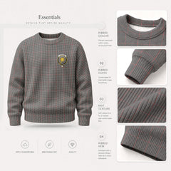 Shepherd Tartan Crest Sweater