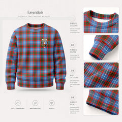 Skirving Tartan Crest Sweater