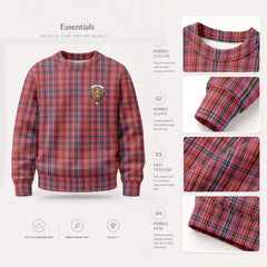 Udny Tartan Crest Sweater