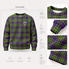 Whitelaw Tartan Crest Sweater