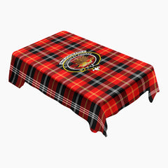 Marjoribanks Tartan Crest Tablecloth