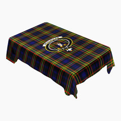 McClellan Modern Tartan Crest Tablecloth