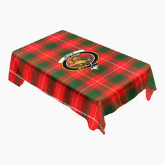 McFie Tartan Crest Tablecloth