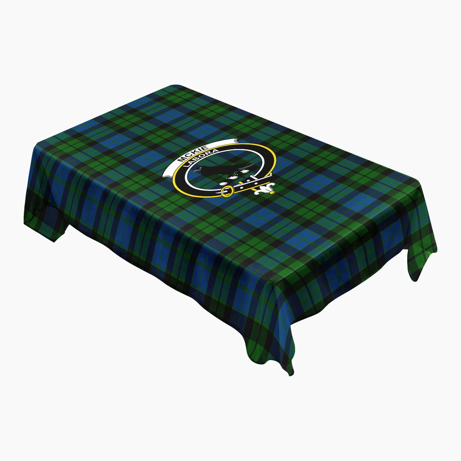 McKie Tartan Crest Tablecloth