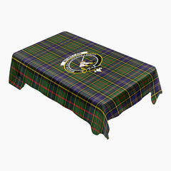 McMillan Hunting Modern Tartan Crest Tablecloth