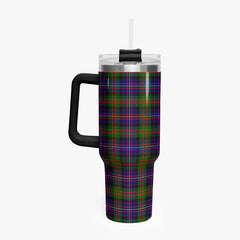 Cameron of Erracht Modern Tartan Crest 40 oz Insulated Tumbler with Handle