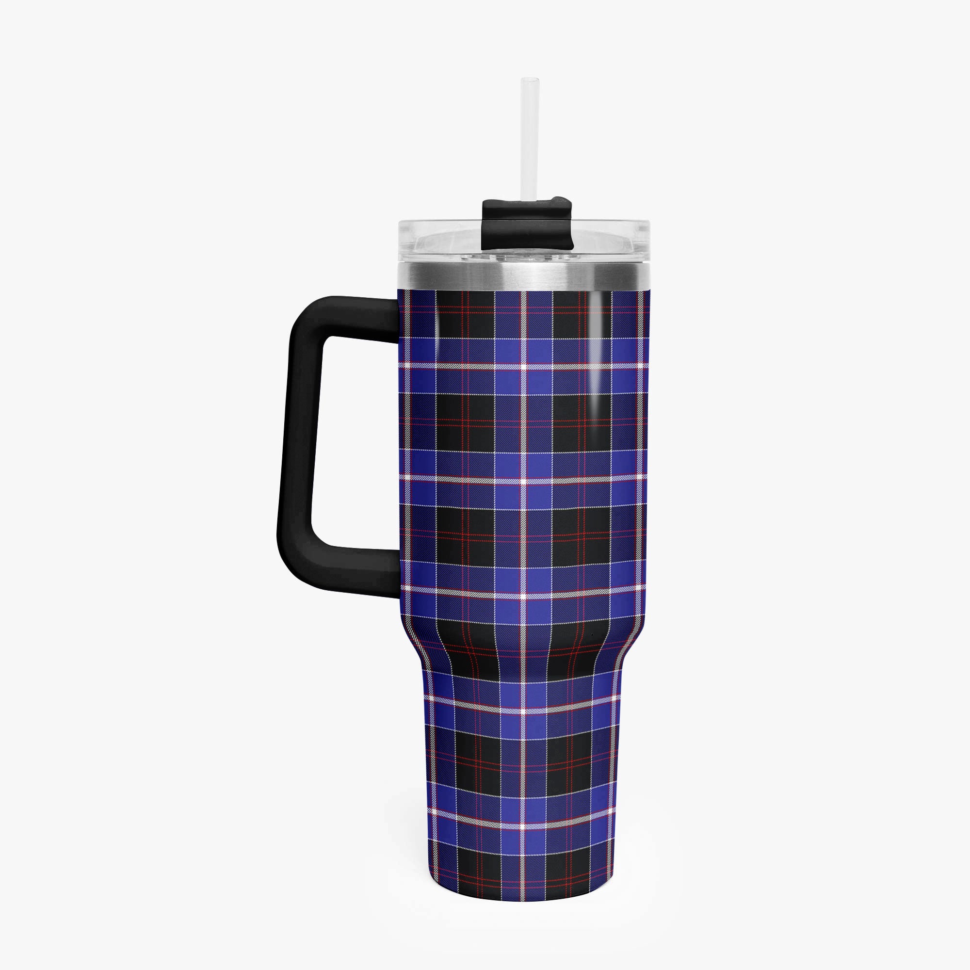 Dunlop Modern Tartan Crest 40 oz Insulated Tumbler with Handle