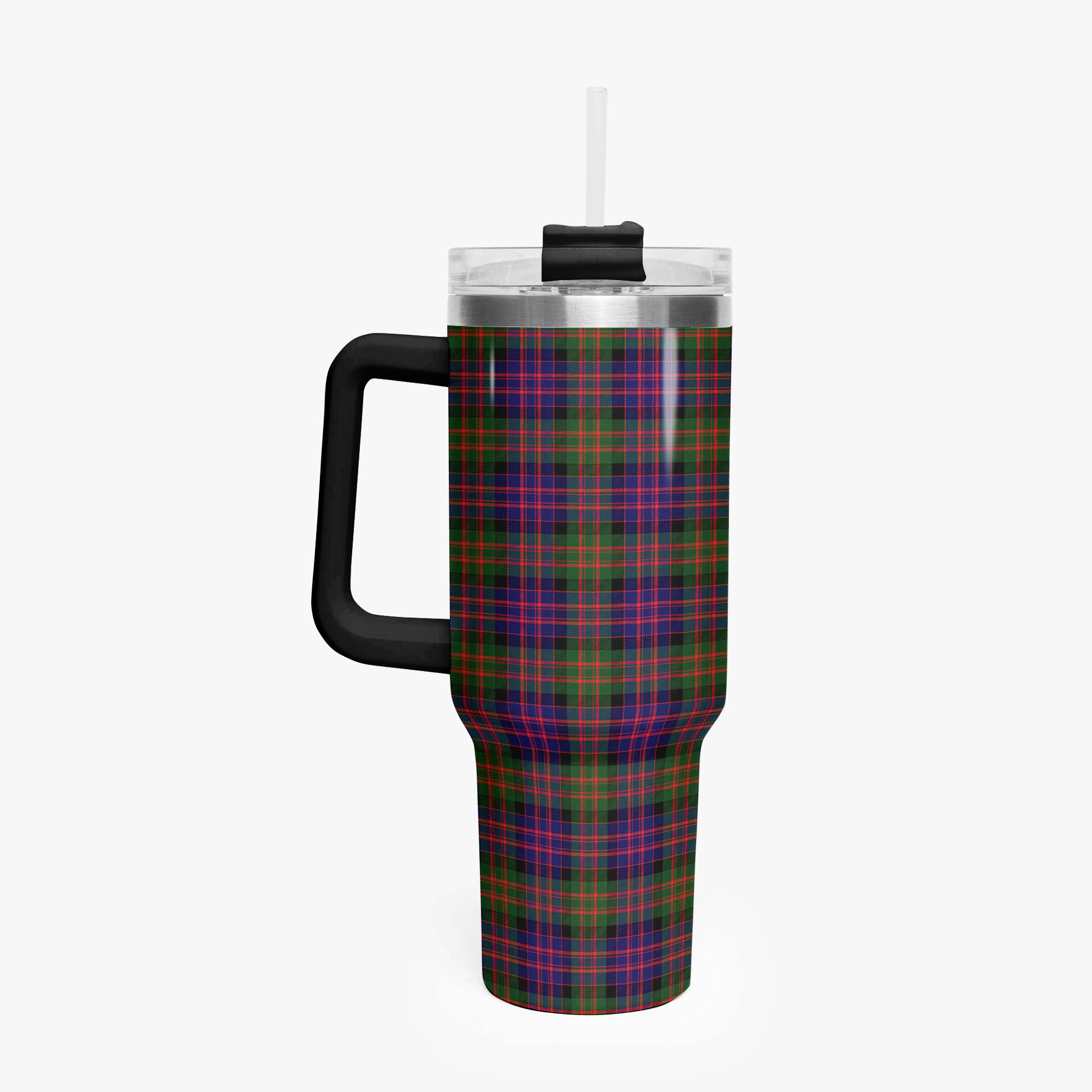 McBrayne Tartan Crest 40 oz Insulated Tumbler with Handle