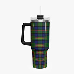 McLaren Modern Tartan Crest 40 oz Insulated Tumbler with Handle
