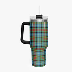 Walkinshaw Tartan Crest 40 oz Insulated Tumbler with Handle