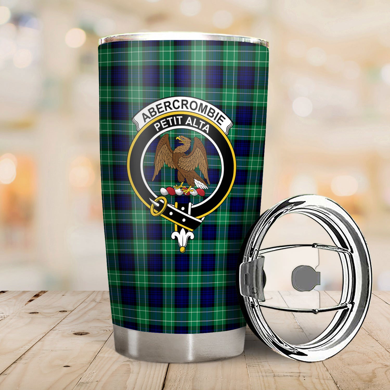 Abercrombie Tartan Crest Tumbler