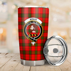 Adair Modern Tartan Crest Tumbler