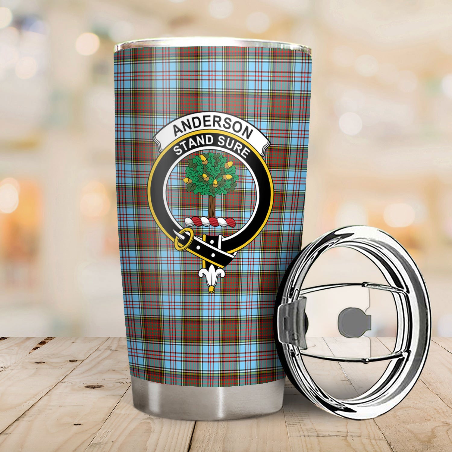 Anderson Ancient Tartan Crest Tumbler