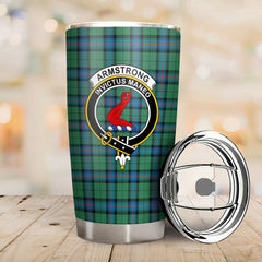 Armstrong Ancient Tartan Crest Tumbler