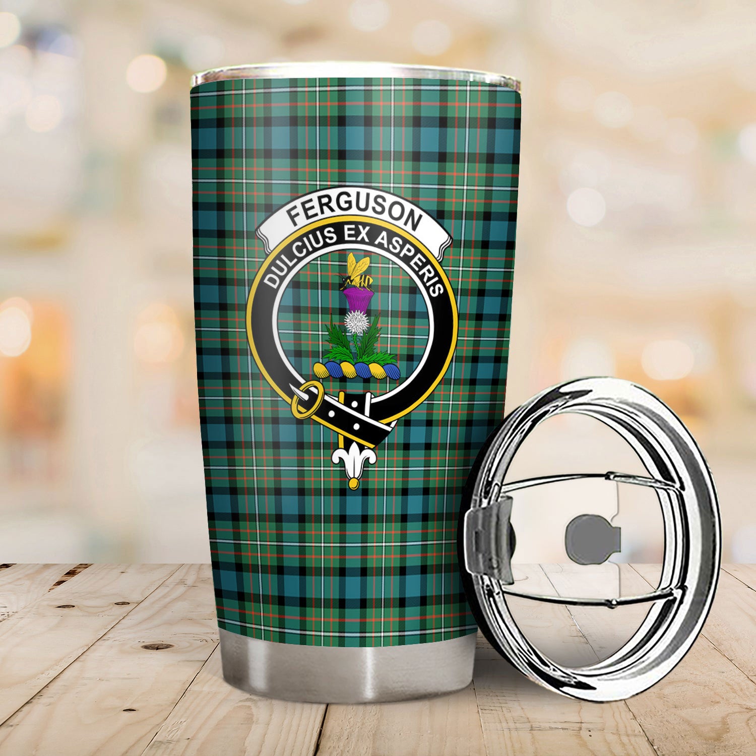 Ferguson Ancient Tartan Crest Tumbler