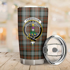 Fergusson Weathered Tartan Crest Tumbler