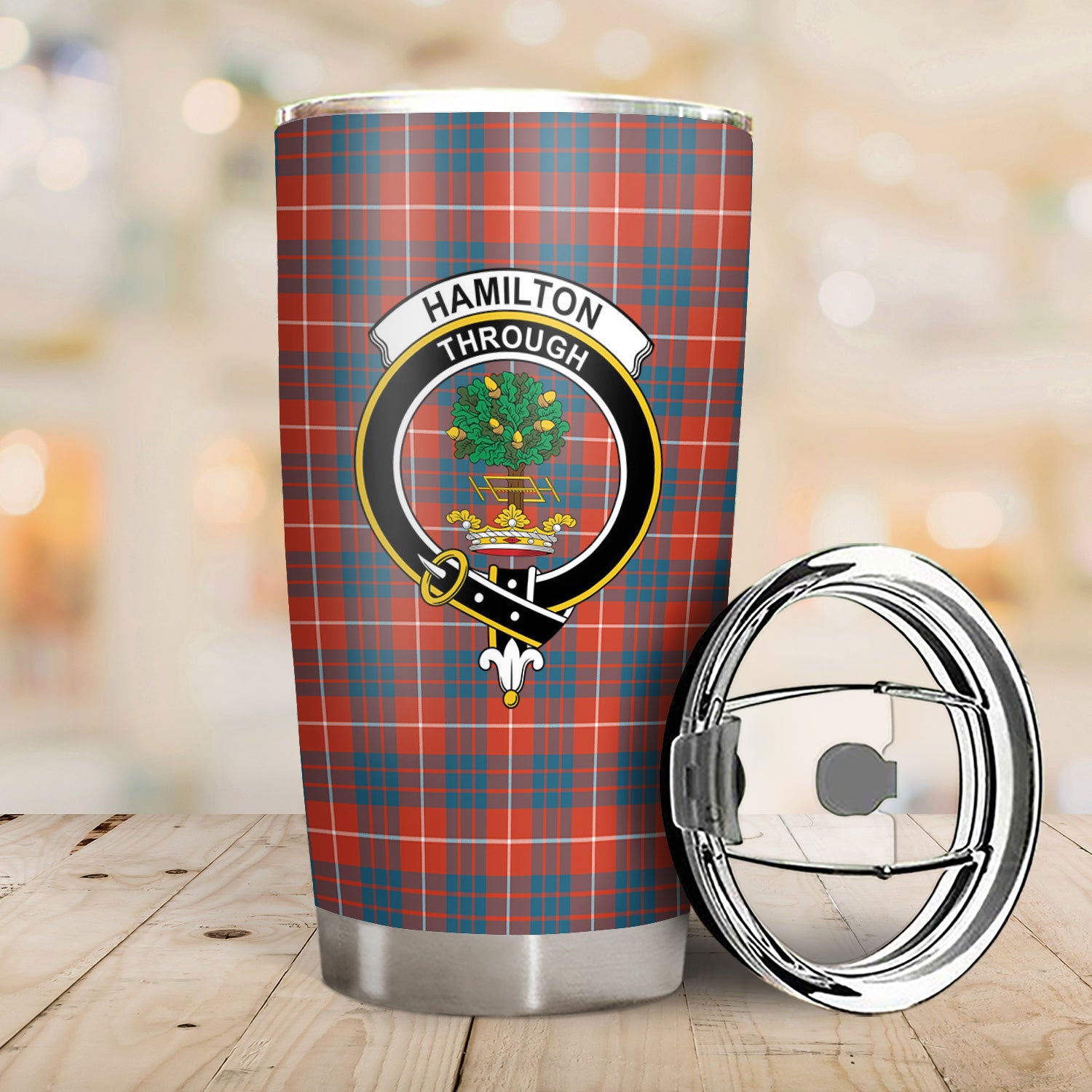 Hamilton Ancient Tartan Crest Tumbler