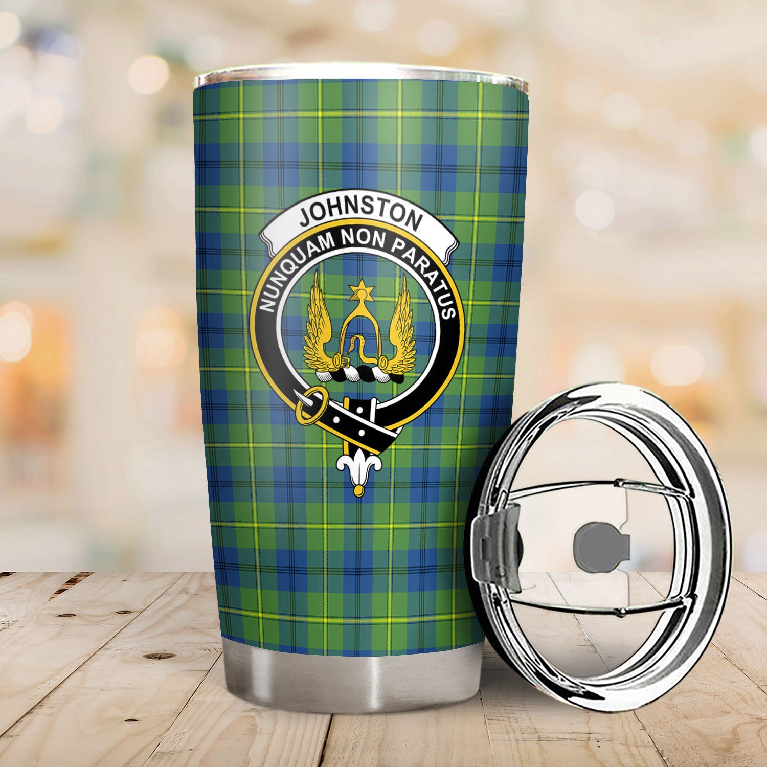 Johnston Ancient Tartan Crest Tumbler