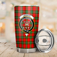 Lennox (Lennox Kincaid) Tartan Crest Tumbler