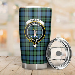 MacKay Ancient Tartan Crest Tumbler