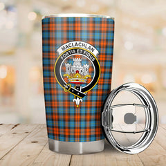 MacLachlan Ancient Tartan Crest Tumbler