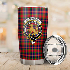 MacPherson Modern Tartan Crest Tumbler