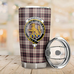 McPherson Hunting Ancient Tartan Crest Tumbler