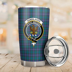 Sandilands Tartan Crest Tumbler