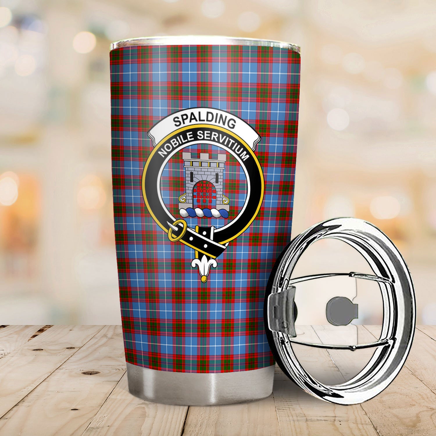 Spalding Tartan Crest Tumbler