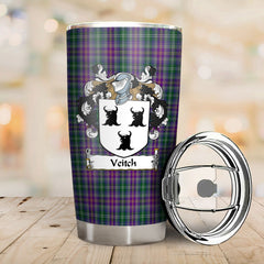 Veitch Hunting Tartan Crest Tumbler