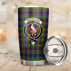 Whitefoord Tartan Crest Tumbler